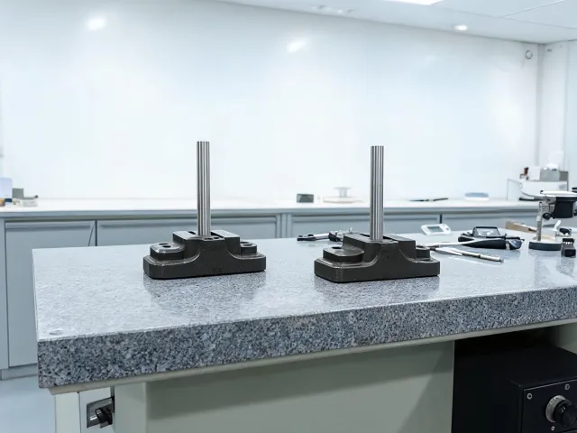 Pin pattern gauge table for adapters