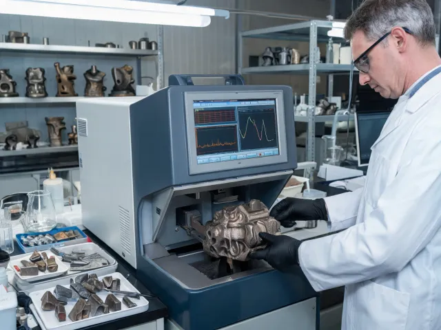 Spectrometer alloy verification