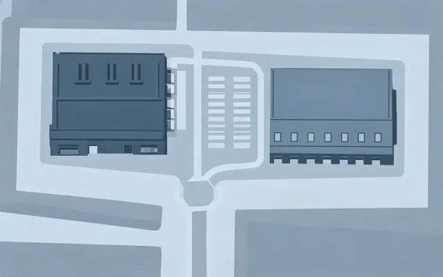 Map illustration of ESCO parts hub and foundry campus